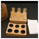 6 Pcs 4W Dimmable LED E12 Bulbs T6 2700K
