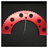 Red Split Rear Axle Sprocket for Racing Go-Karts