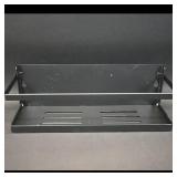 Black Metal Wall Shelf