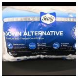 Set of Two Sealy Sterling Down Alternative Pillows