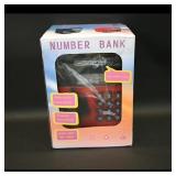 Number Bank Coin and Bill Safe