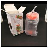 Saladkind Leakproof Jar with Front Hatch