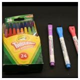 Crayola Twistables Crayons & Whiteboard Markers