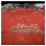 Christmas Tablecloth with Santa Design