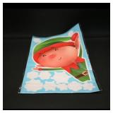 Festive Elf Window Cling Decoration