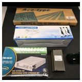 Electronics Assortment: Keyboard, Dock,...