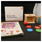 Assortment: Storage Bags & Activity Book