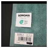Sonoma Goods for Life Towel in Dark Aqua