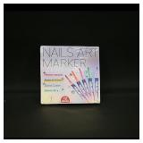 Nails Art Marker Set, 12 Pieces