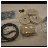 Assorted Hardware & Vacuum Belts ï¿½ Nuts, Belts,...