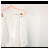 White Athletic Shorts Size XL