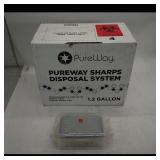 PureWay Sharps Collector 1.2 Gallon Model 40001...