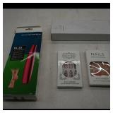 KL-X3 Callous Remover + Press-On Nails & Finger...