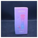 Lady Shaver 2-in-1 Woman Electric Shaver