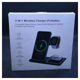 3-IN-1 Foldable Wireless Charger ï¿½ Phone,...