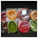 Assortment of 4 Plastic Molds, multicolor