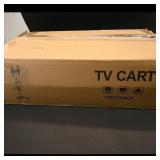 TS007 Black TV Cart ï¿½ 23'ï¿½60', 40kg Capacity