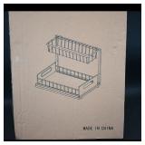Countertop Two-Tier Organizer ï¿½ Black (28.5 x...