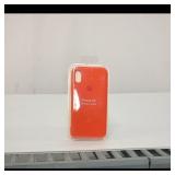 Apple iPhone X/XS Silicone Case (Red)