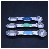 Set of 3 Double-Ended Measuring Spoons (3 sizes)