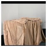 Plush Faux Fur Throw Blanket Set with 2...