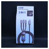 100W 3-in-1 Fast Charging Data Cable ï¿½...