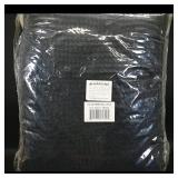 mm black 24x60 Blanket/Throw