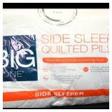 Side Sleep Quilted Pillow ï¿½ Firm, 2-Inch Gusset
