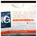 Side Sleeper Quilted Pillow ï¿½ Firm, 2' Gusset