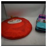 Barbie RC Car & Children's Play House Tunnel (2...