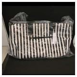 Alice and Olivia Striped Tote Bag