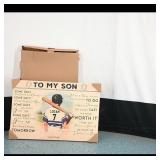 To My Son Wall Art Plaque ï¿½ Personalized 'Logan 7'