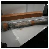 Vent Cover, 31.5 x 47' Frame Pieces & 3 Black...