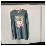 Gildan Long-Sleeve Graphic Tee ï¿½ Snowman Design