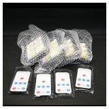 LED Panel Lights with 4 Remote Controls