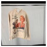 Graphic Hoodie with Retro Advertising Print