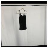 Black Women's Camisole Tank Top ï¿½ Adjustable...