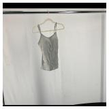 Gray Women's Spaghetti-Strap Tank Top