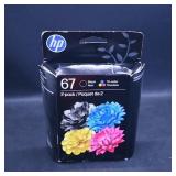 HP 67 Ink Cartridges 2-Pack ï¿½ Black & Tri-color
