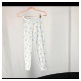 Children's Light Blue Printed Pajama Pants