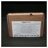 AmazonBasics AA Alkaline Batteries, Pack of 20