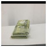 Food Network Green Striped Tablecloths (Set of 2)