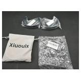 Xiuouix C Shape Purse Hanger Set (Black & Grey)