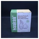 haakaa Silicone Pump & Milk Collector Baby Combo