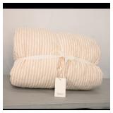 Quince Quilted Throw Blanket ï¿½ Striped