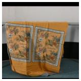 Romantic Floral-Print Throw Blanket