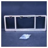 Pair of Decorative Vehicle License Plate Frames
