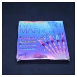 Nails Art Marker Set ï¿½ 12 Colours, 0.5 mm