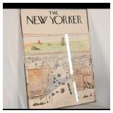The New Yorker Illustrated Cover Print ï¿½ Framed