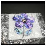 Glass Flower Suncatcher Wall Hanging ï¿½...